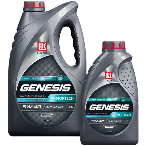 Масло моторное LUKOIL GENESIS ARMORTECH DIESEL 5W-40 4+1 л