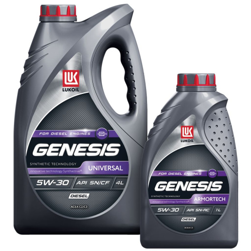 Масло моторное LUKOIL GENESIS UNIVERSAL DIESEL 5W-30 4+1 л