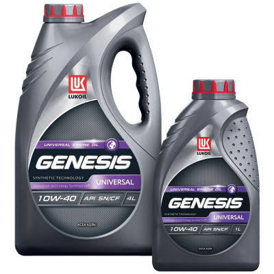 Масло моторное LUKOIL GENESIS UNIVERSAL 10W-40 4+1 л