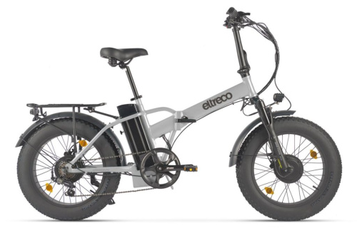 Электровелосипед Eltreco Bad Dual New, год 2026, цвет Серый
