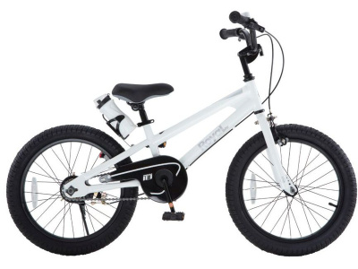 Детский велосипед Royal Baby Freestyle Steel 18, год 2026, цвет Белый