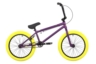 Экстремальный велосипед Novatrack BMX Jupiter, год 2024, цвет Фиолетовый