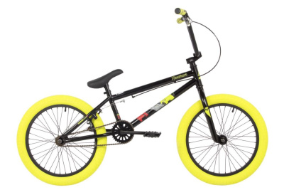 Экстремальный велосипед Novatrack BMX Wolf, год 2024, цвет Черный