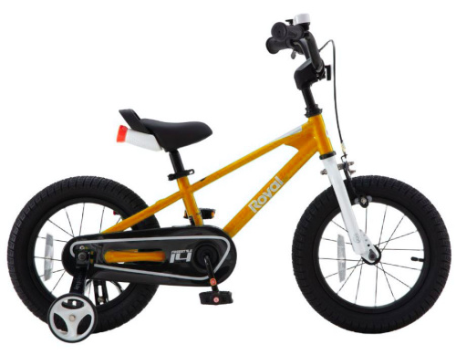 Детский велосипед Royal Baby Freestyle Steel 16, год 2026, цвет Оранжевый