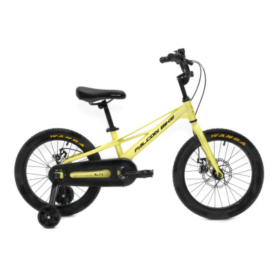 Детский велосипед Falcon Bike Mild 18, год 2024, цвет Желтый