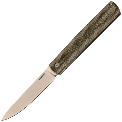 Нож Mr.Blade Esquire, сталь D2, рукоятка micarta, зеленая, с чехлом
