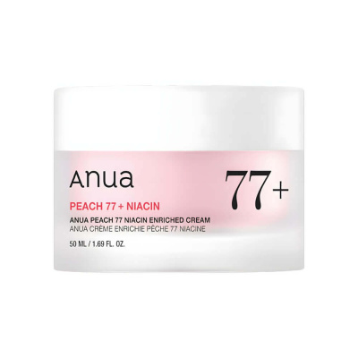 Укрепляющий крем с ниацинамидом и персиком Anua Peach 77 Niacin Enriched Cream