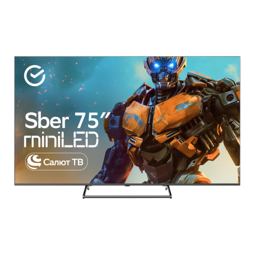Умный телевизор Sber SDX-75UML7450