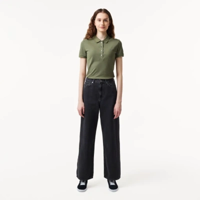 Женские джинсы Lacoste свободного кроя