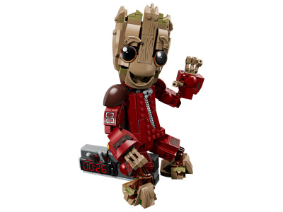 Super Heroes 76341 Конструктор Грут в костюме Опустошителя