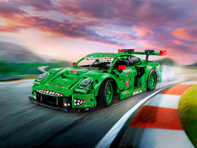 Technic 42224 Конструктор PORSCHE 911 GT3 R REXY AO