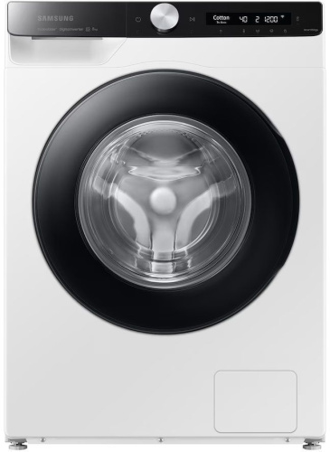 Стиральная машина Samsung WW6100A c EcoBubble и AI Control 8 кг кристально белый