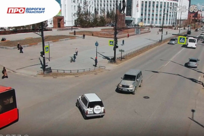 Светофор отключат на два часа в центре Якутска 6 мая / ЯСИА   