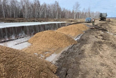 В Амгинском районе размыло участок дороги «Бетюн» / ЯСИА   