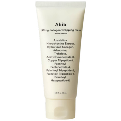 Маска-плёнка с розой Иерихона Abib Lifting Collagen Wrapping Mask Jericho Rose Film