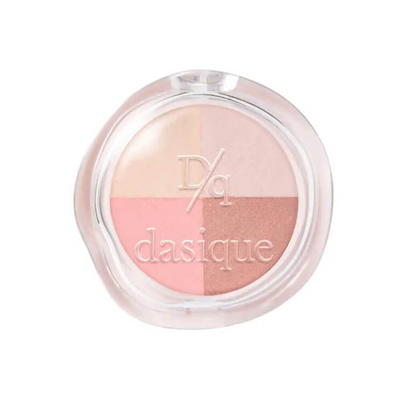 Компактная палетка теней для век Dasique Multi Quad Shadow 01 Cotton Kiss