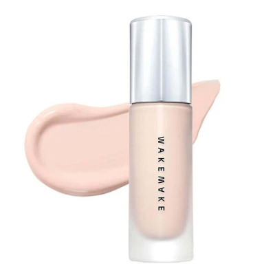 Матовый тональный флюид для лица WAKEMAKE Water Velvet Cover Foundation SPF38 PA++ 17 Pale
