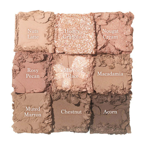 Палетка теней для макияжа глаз Dasique Shadow Palette 24 Muted Nuts