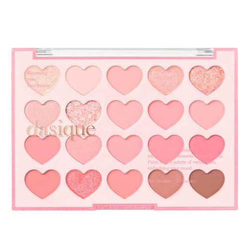 Большая палетка теней для век Dasique Mood Shadow Palette 06 Sweet Heart