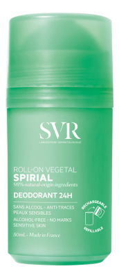 Растительный шариковый дезодорант Spirial Vegetal Deodorant : Дезодорант 50мл