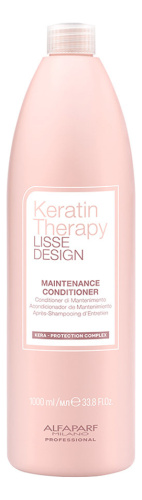 Кератиновый кондиционер для гладкости волос Keratin Therapy Lisse Design Maintenance Conditioner : Кондиционер 1000мл