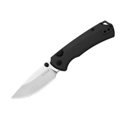 Складной нож Kizer T1 BD, сталь Elmax, рукоять алюминий, черный