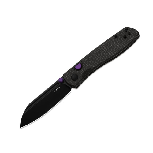 Складной нож Kizer Renissance, сталь N690, рукоять микарта, черный