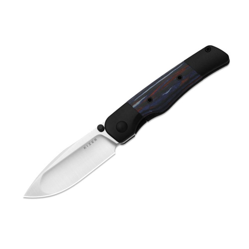 Складной нож Kizer Coywolf, сталь S45VN, рукоять титан/древесный композит