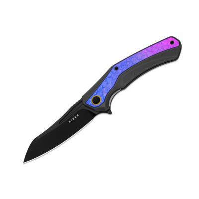 Складной нож Kizer Draca, сталь S45VN, рукоять алюминий/титан