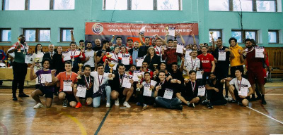 Мас-рестлинг собрал студентов из разных стран /    