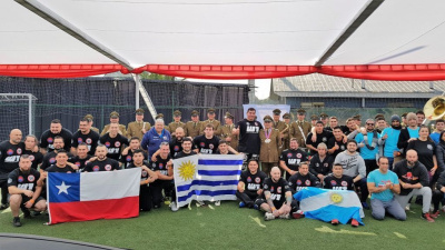 Мас-рестлинг пересек Кордильеры и таким образом обогнул земной шар /    