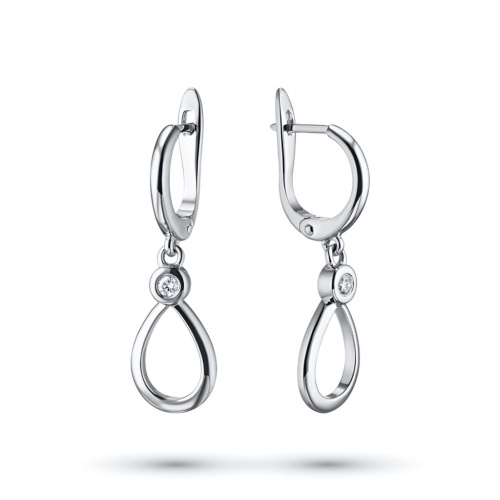 Серьги из серебра э0612сг09172100
