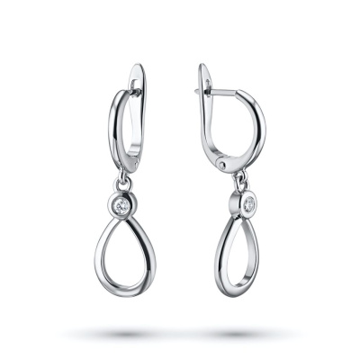 Серьги из серебра э0612сг09172100