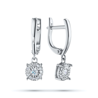 Серьги из серебра э0612сг10200661