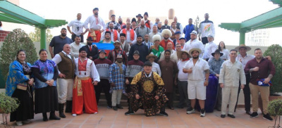 Спортсменов 42 стран мира собрал мас-рестлинг в Саудовской Аравии /    