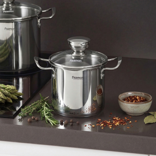 Мини-кастрюля из нержавеющей стали 12 см / 1,3 л Mini cook арт. 5518