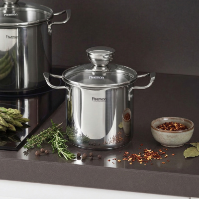 Мини-кастрюля из нержавеющей стали 12 см / 1,3 л Mini cook арт. 5518