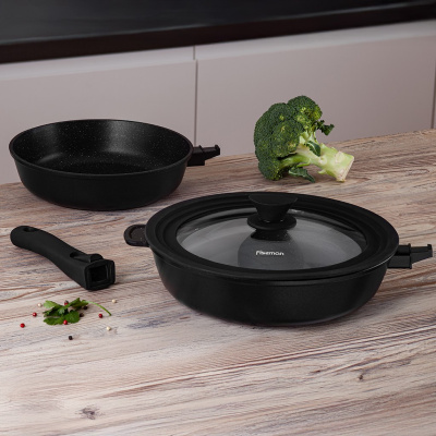 Сковороды со съемной ручкой 24 / 28 см Cook pro