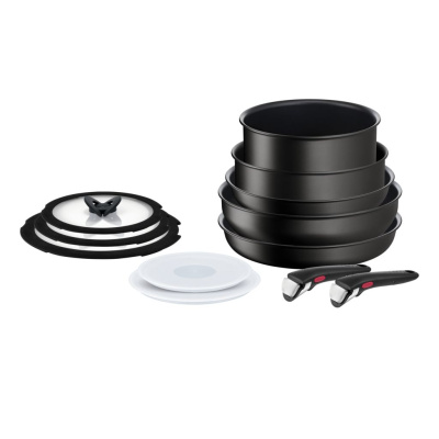 Набор посуды со съемной ручкой Tefal Ingenio L7639453 12 предметов