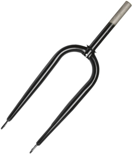 Жесткая стальная вилка ACME 26" для фэтбайков 1 1/8" (черный 1 1/8" для дисковых тормозов)