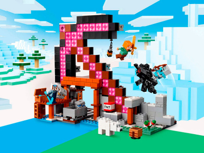 Minecraft 21277 Конструктор Шахта с киркой