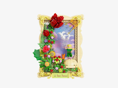 The Little Prince 86313 Конструктор Картина с Маленьким Принцем и Розой