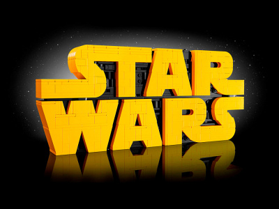 Star Wars 75407 Конструктор Логотип Star Wars