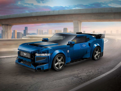 Speed Champions 76920 Конструктор Спортивный автомобиль Ford Mustang Dark Horse