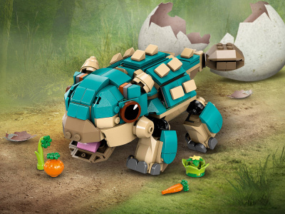 Jurassic World 76962 Конструктор Малыш Бампи: анкилозавр