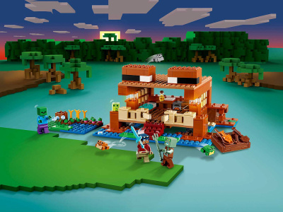 Minecraft 21256 Конструктор Лягушачий домик