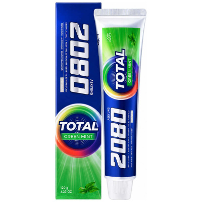 Зубная паста с зелёной мятой Dental Clinic 2080 Green Fresh Toothpaste
