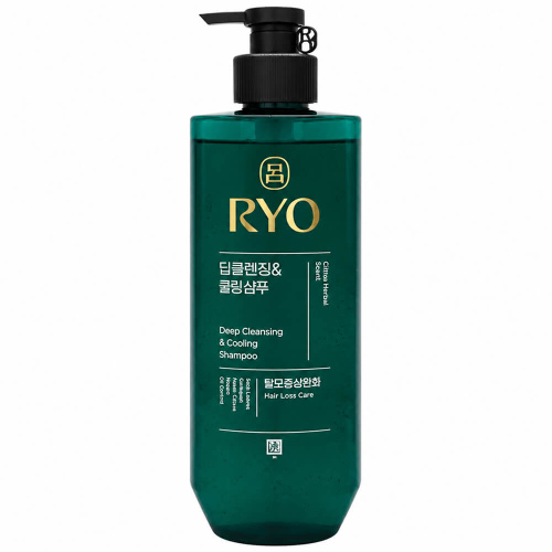 Шампунь для жирной кожи головы RYO Deep Cleansing & Cooling Shampoo 592 мл