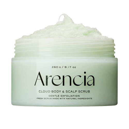 Парфюмированный скраб для тела и кожи головы Arencia Fresh Cloud Body & Scalp Scrub Geranium & Primrose