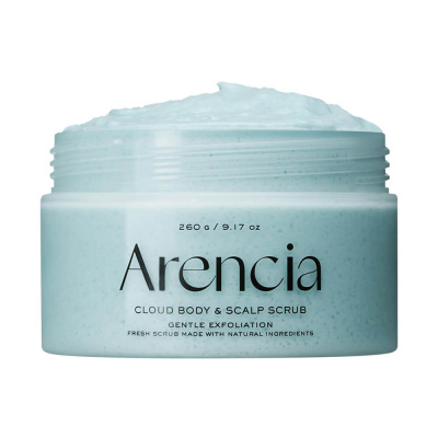 Парфюмированный скраб для тела и кожи головы Arencia Fresh Cloud Body & Scalp Scrub French Mint & Lily